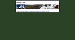 Desktop Screenshot of gkindia.com